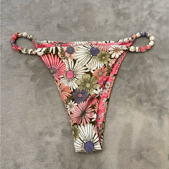 New! Agua Bendita Java Dakota floral bikini bottom 24302 - Picture 5 of 11